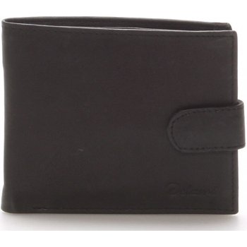Delami Pánská kožená černá peněženka 9371 černá