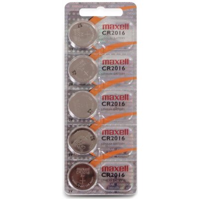 MAXELL Lithium CR2016 5ks 0283 – Zbozi.Blesk.cz