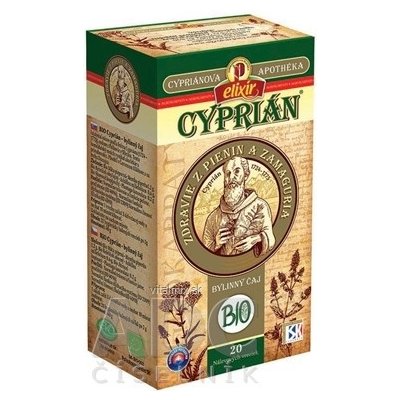 Agrokarpaty Cypriána Cyprián BIO bylinný čaj čistý přírodní produkt 20 x 2 g – Zboží Mobilmania