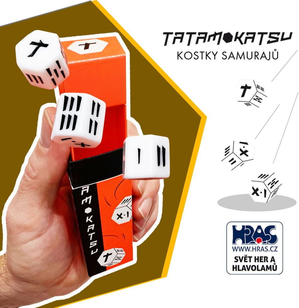 Tatamokatsu samurajské kostky