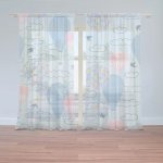 Sablio Záclony Horkovzdušné barevné balóny: 2ks 150x250cm – Zboží Mobilmania