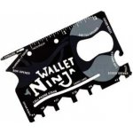 Chladné zbraně Karta na přežití NINJA WALLET 18 funkcí! – Sleviste.cz