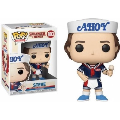 Funko Pop! Stranger Things Steve with Hat and Ice Cream 9 cm – Zboží Dáma