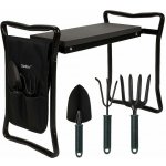 Gardlov 23731 Multifunkční zahradní klekátko 60 x 50 x 27 cm, černá – Zboží Dáma