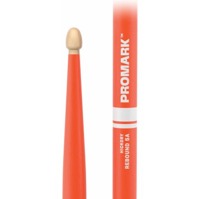 ProMark Rebound 5A Painted Orange Hickory Drumstick Acorn Wood Tip – Zboží Mobilmania