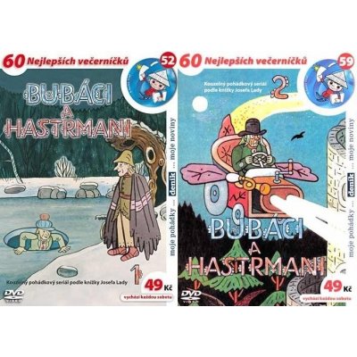 Bubáci a hastrmani 1+2 - kolekce DVD – Hledejceny.cz