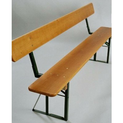 HTI Lavice s opěrkou k pivnímu setu 220 x 27 cm - Kiefer – Hledejceny.cz