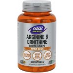 Now Foods Arginin & Ornitin 100 kapslí – Hledejceny.cz