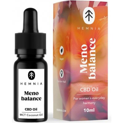 Menobalance plnospektrální CBD olej 10% 1000 mg 10 ml – Hledejceny.cz