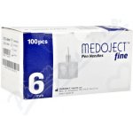 MEDOJECT fine jehly do inzulin.per 31Gx6mm 100 ks – Zboží Mobilmania