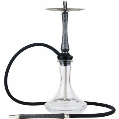 Hookah Union Sleek Standard 48/1 černostříbrná – Hledejceny.cz