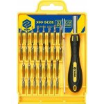 Sada bitů + Šroubovák hodinářský 32 ks CrV TO-64396 – Zboží Dáma