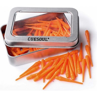 Cuesoul oranžové 32mm 100ks na soft šipky – Sleviste.cz