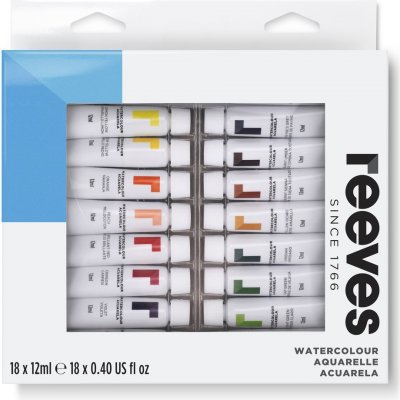 Reeves Sada akvarelových barev 18x12 ml – Zboží Dáma