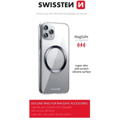 SWISSTEN silikonová podložka pro MagSafe pouzdra – Sleviste.cz