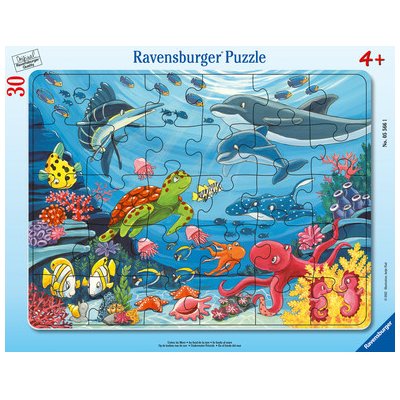 Ravensburger Rámové Dole v moři 30 dílků