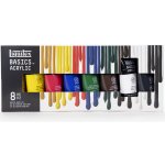 Akrylové barvy Liquitex 75 ml - sada 8 ks – Hledejceny.cz