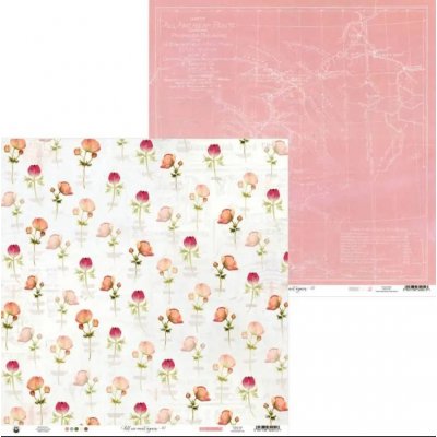 P13 Oboustranný papír na scrapbook Till we meet again 02 30x30cm – Zboží Dáma