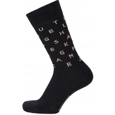 Cai společenské merino ponožky pro dospělé vzor Letters – Zboží Mobilmania