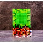 PIXIE CREW Deník A5 Minecraft ZELENO-HNĚDÝ – Zboží Mobilmania