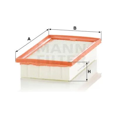 MANN FILTER Vzduchový filtr C 26 048 – Hledejceny.cz