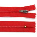 Spirálový zip no.3 nerozepínací 25cm - více barev color: 562 červená – Hledejceny.cz