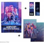 Cinereplicas Set plakát, zápisník a záložka, KPop Demon Hunters – Hledejceny.cz