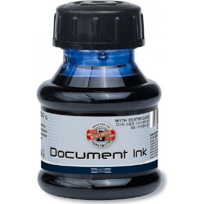 Koh-i-noor Inkoust dokumentní 50ml černý 141601 – Zboží Dáma