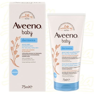 AVEENO Baby Dermexa Emolienční balzám na dobrou noc 75 ml – Zboží Dáma
