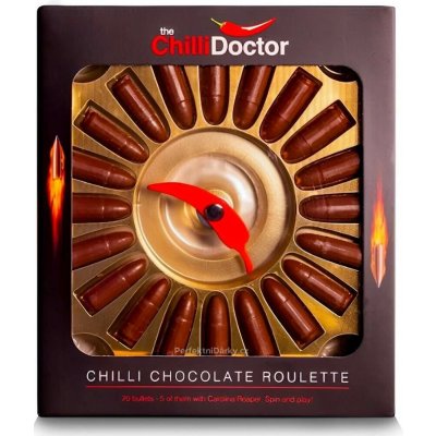 The ChilliDoctor Chilli čokoládová ruleta 50 g – Zboží Dáma
