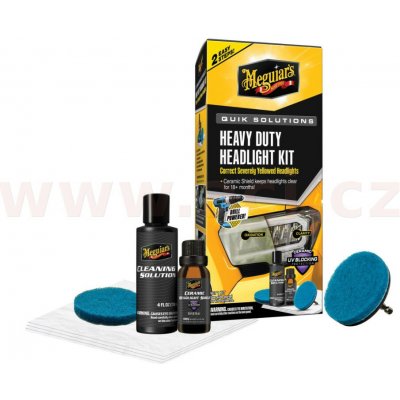 Meguiar's Quik Solutions Headlight Restoration Kit – Hledejceny.cz