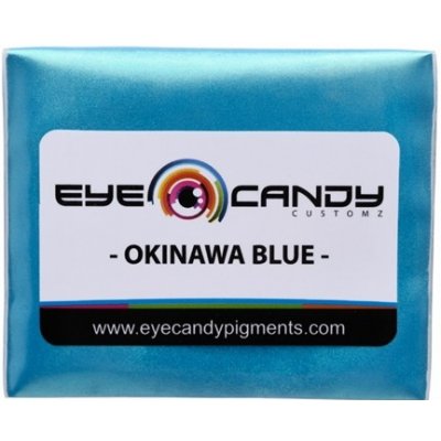 Eye Candy Okinawa Blue slídový metalický práškový pigment 5 g – Zbozi.Blesk.cz