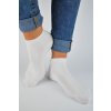 Noviti pánské ponožky ST001 bambus Bílá