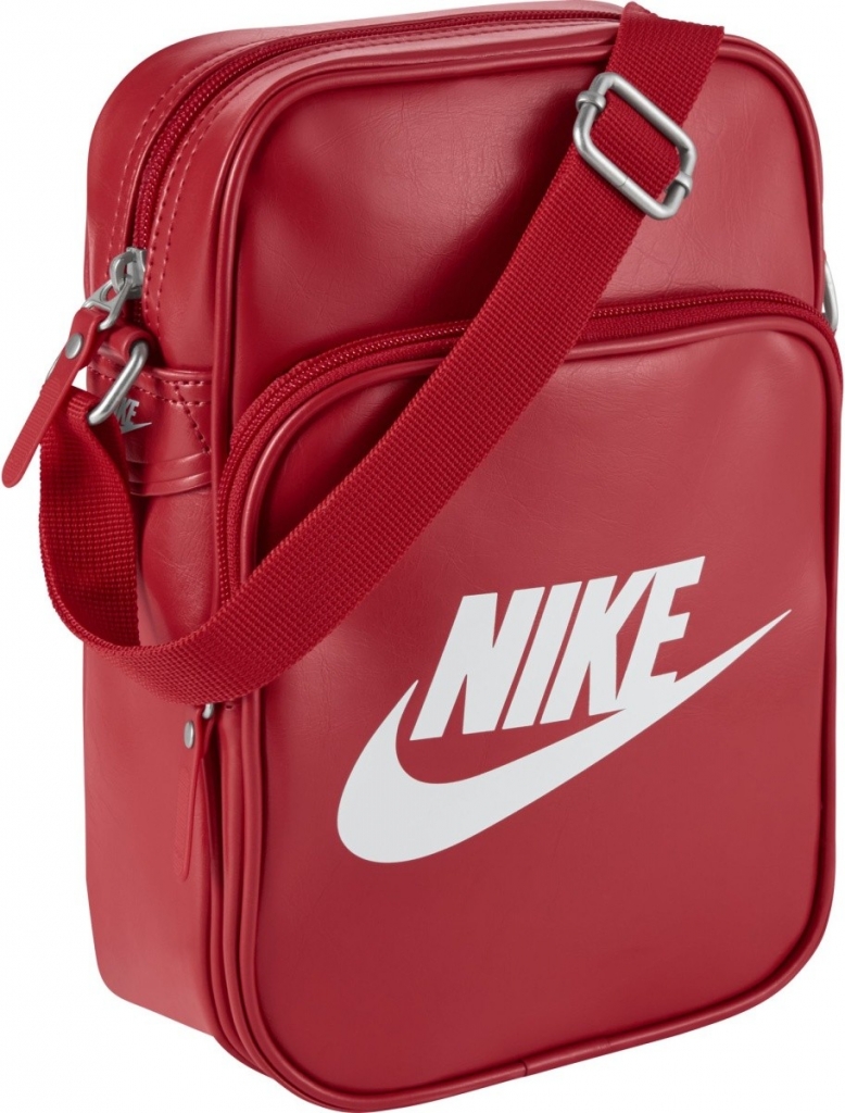 Nike heritage SI Small Items II červená bílá od 515 Kč - Heureka.cz