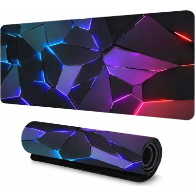 Verk 06268 Herní LED RGB podložka pod klávesnici a myš 80 x 30 cm XL – Zboží Živě