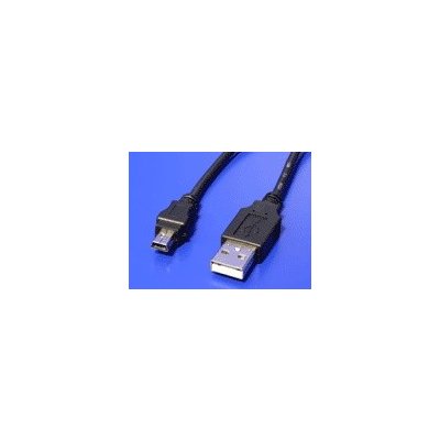 Goobay 50769 USB 2.0 USB A(M) - miniUSB 5pin B(M), 5m, černý – Hledejceny.cz