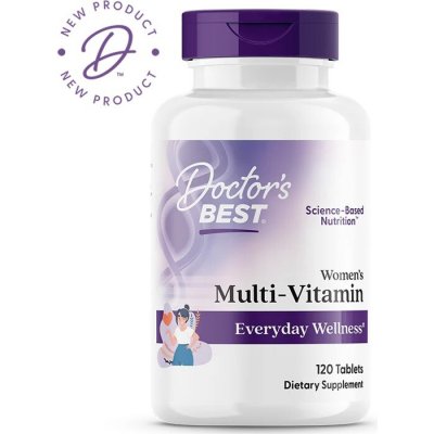 Doctor's Best Women's Multi-Vitamin 120 Tablet – Hledejceny.cz