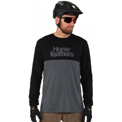 Horsefeathers Fury Ls black gray – Zboží Mobilmania