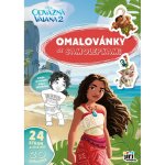 Jiri Models Omalovánky A4 se samolepkami Vaiana 2 – Sleviste.cz