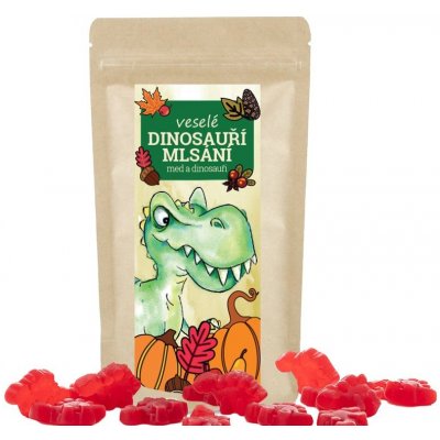 LIPOO VESELÉ DINOSAUŘÍ MLSÁNÍ mix čajoví dinosauři + medvídci 250 g – Zbozi.Blesk.cz