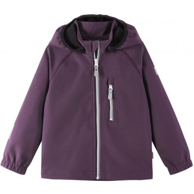REIMA dětská softshellová bunda Vantti Deep purple – Zbozi.Blesk.cz