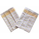 Svitap Utěrka Negativ Egyptská bavlna bílá/žlutá 50x70 cm