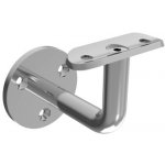 Hahn Steel Nerezový držák madla O42,4 mm pro montáž na zeď, AISI 316 - lesk – Sleviste.cz