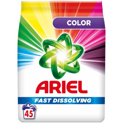 Ariel Fast Dissolving Color prací prášek na barevné prádlo 45 PD 2,47 kg – Hledejceny.cz