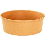 Gastro obaly s.r.o. EKO papírová miska na salát krafthnědá 750ml i s rPET víkem – Zbozi.Blesk.cz