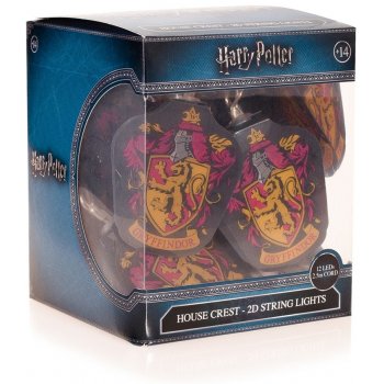 Světelný řetěz Harry Potter Gryffindor světýlka k zavěšení 5055437917242