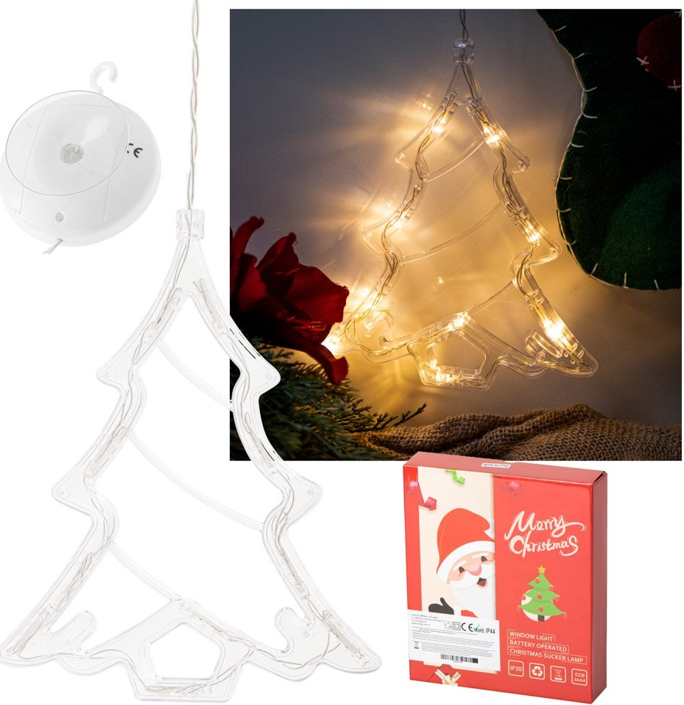 KIK KX5246 Vánoční osvětlení LED stromeček teplá bílá