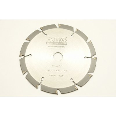 ABG N60331 Kotouč pilový 165x12Tx2,7x1,7x20 – Hledejceny.cz