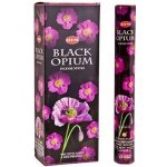 Sanu Babu indické vonné tyčinky Black Opium Hem 23 cm 20 ks – Hledejceny.cz