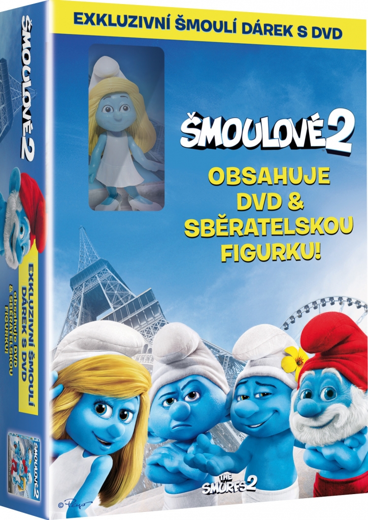 Šmoulové 2 + figurka DVD